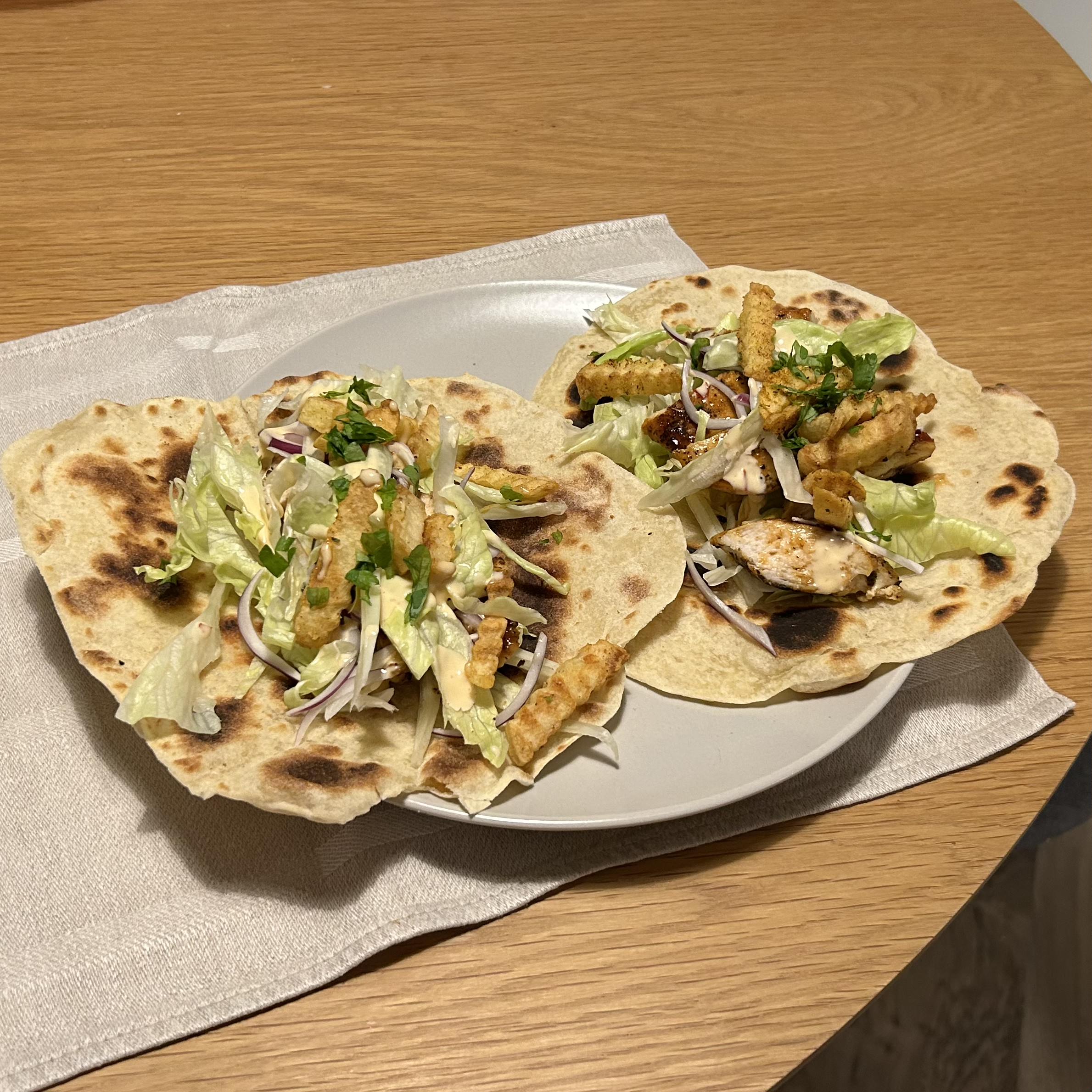 Sweet Chili Chicken Flatbread